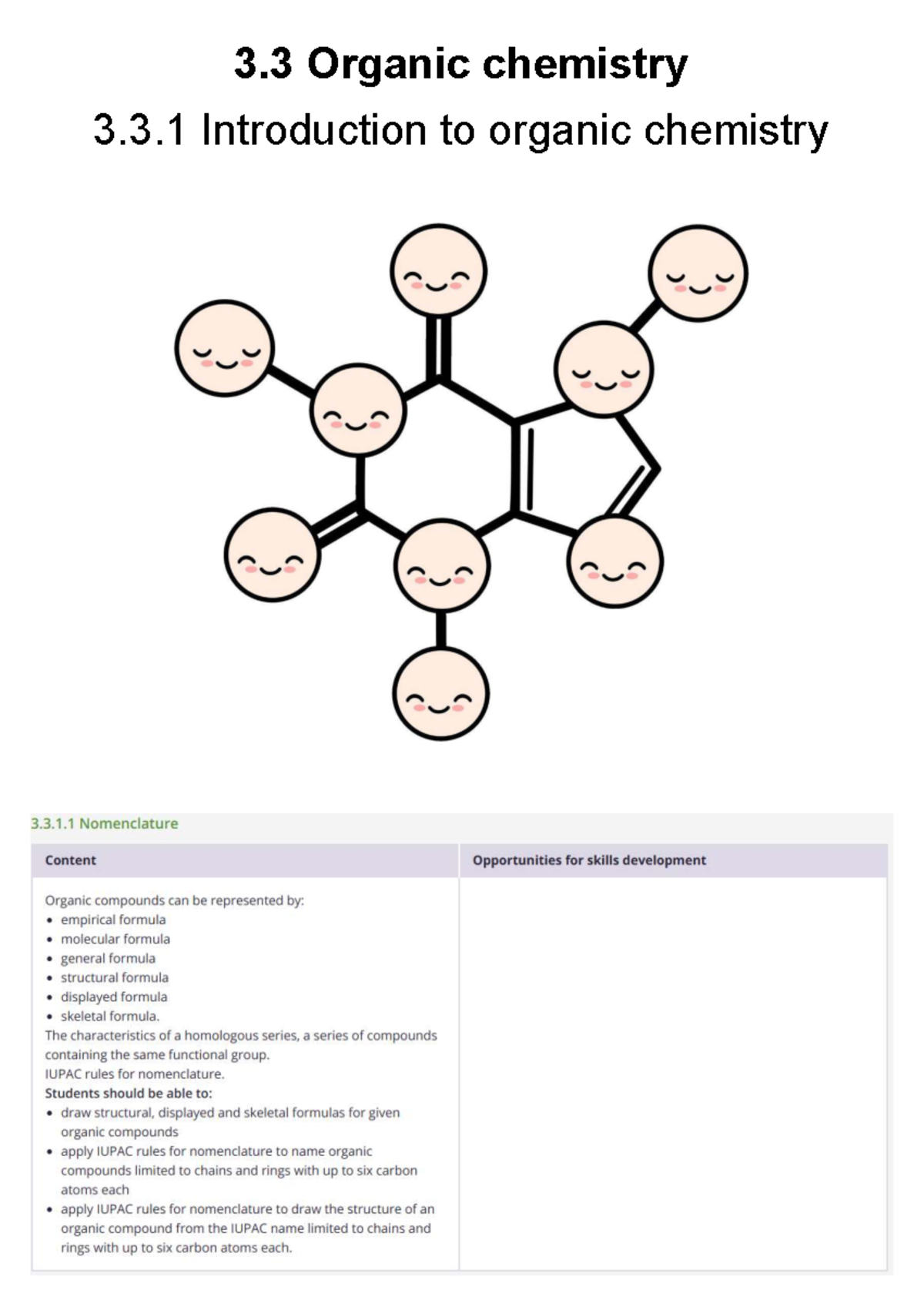 Organic Chemistry 3.3: Introduction & Key Concepts Explained - Studocu