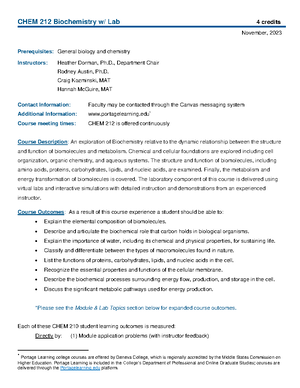 Module 1 - 1 Introduction The Amazing World of Biochemistry - Giraffes ...