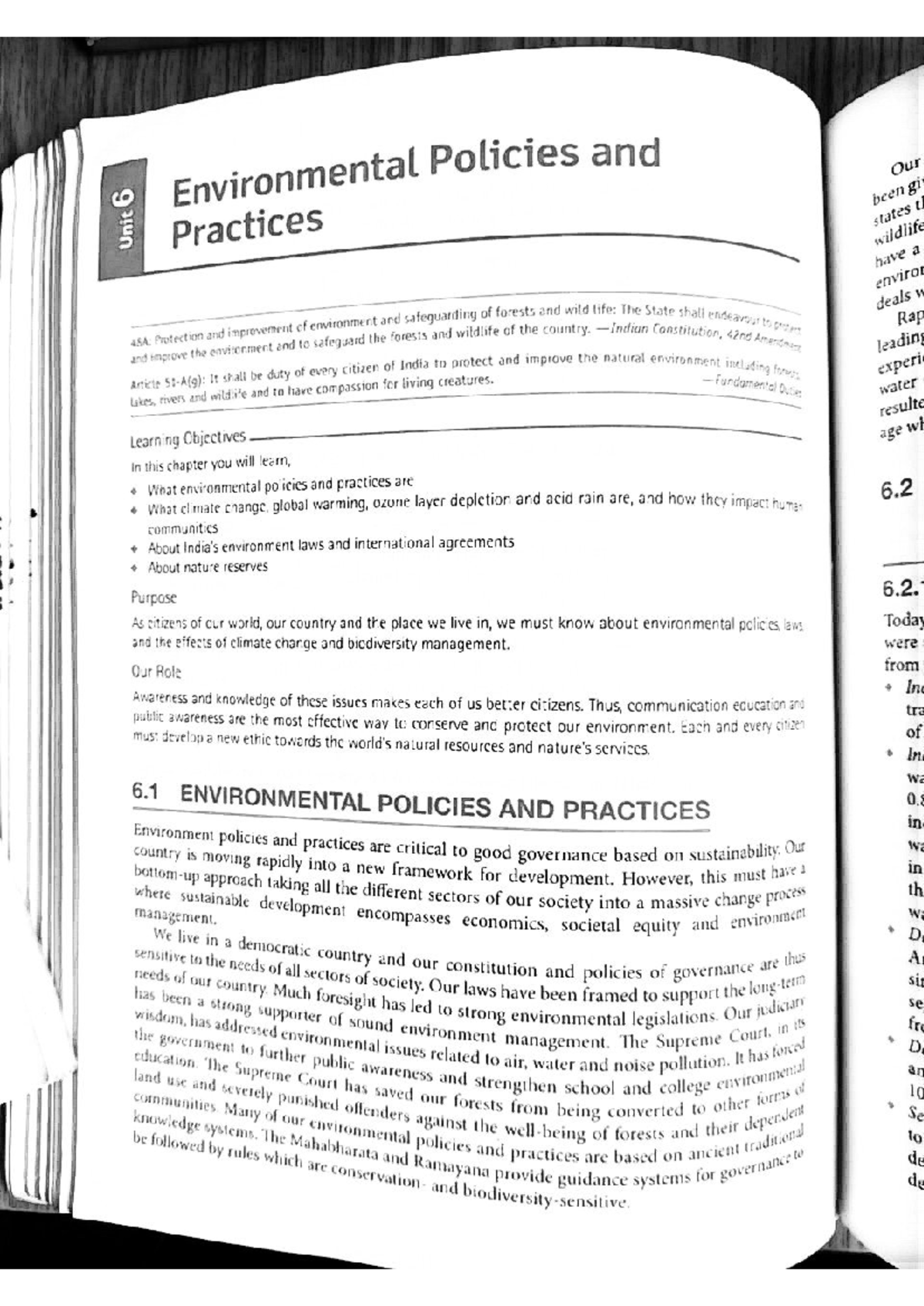 Unit-5 Environmental Issues and Policies: Climate Change & Governance ...
