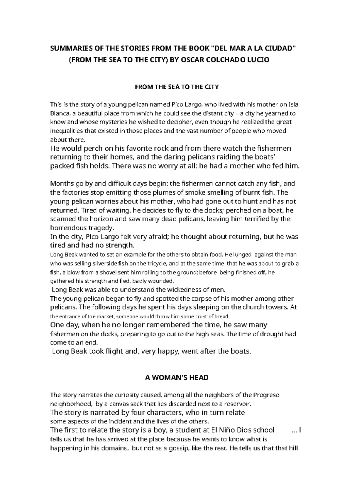 Literary Analysis of a Surreal Train Journey - Studocu