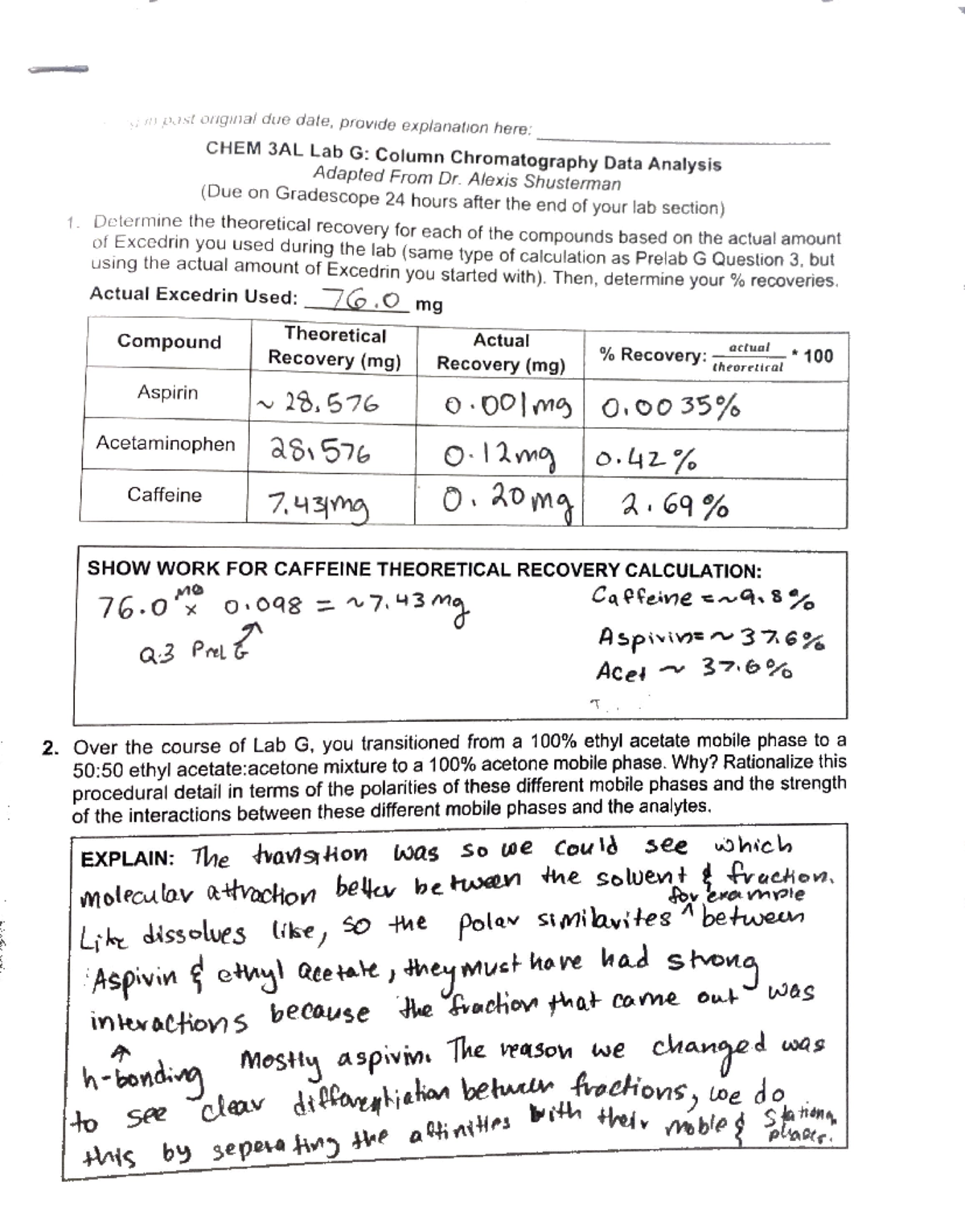 Lab G Data Analysis Report Submission - Studocu