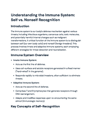 Comprehensive Overview of Antigens and Receptors in the Immune System ...