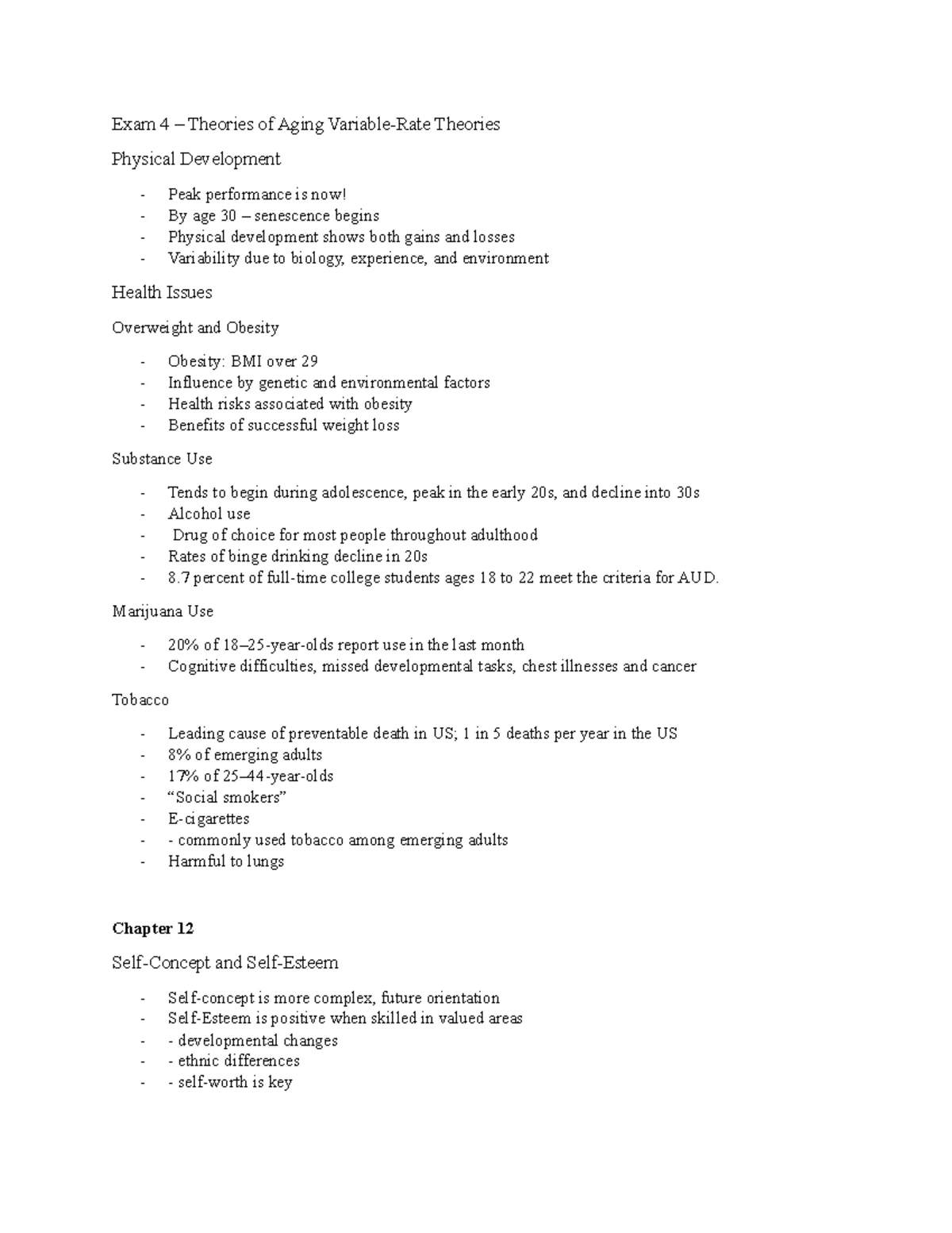 PSY 281 - Final Exam Study Guide: Psychological Disorders Overview ...