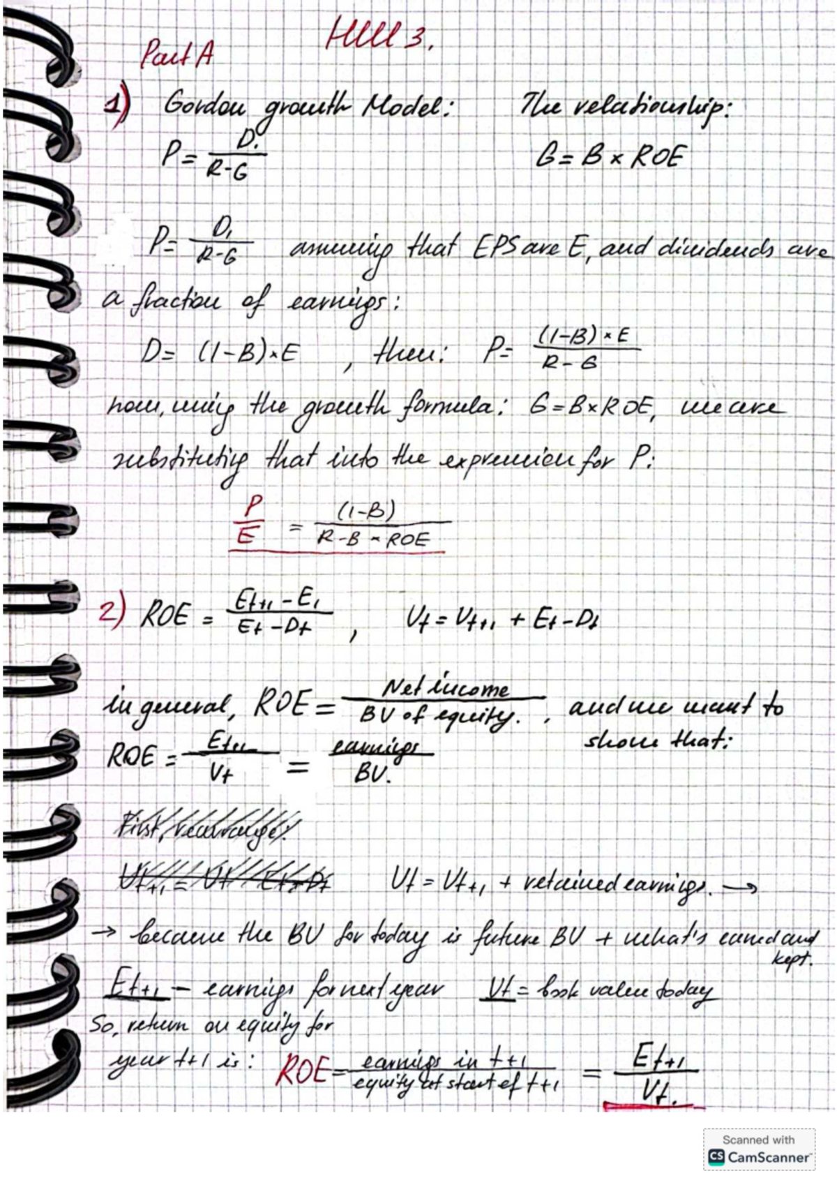 Investment Analysis Assignment 3 Solutions: Gordon Growth Model & ROE ...