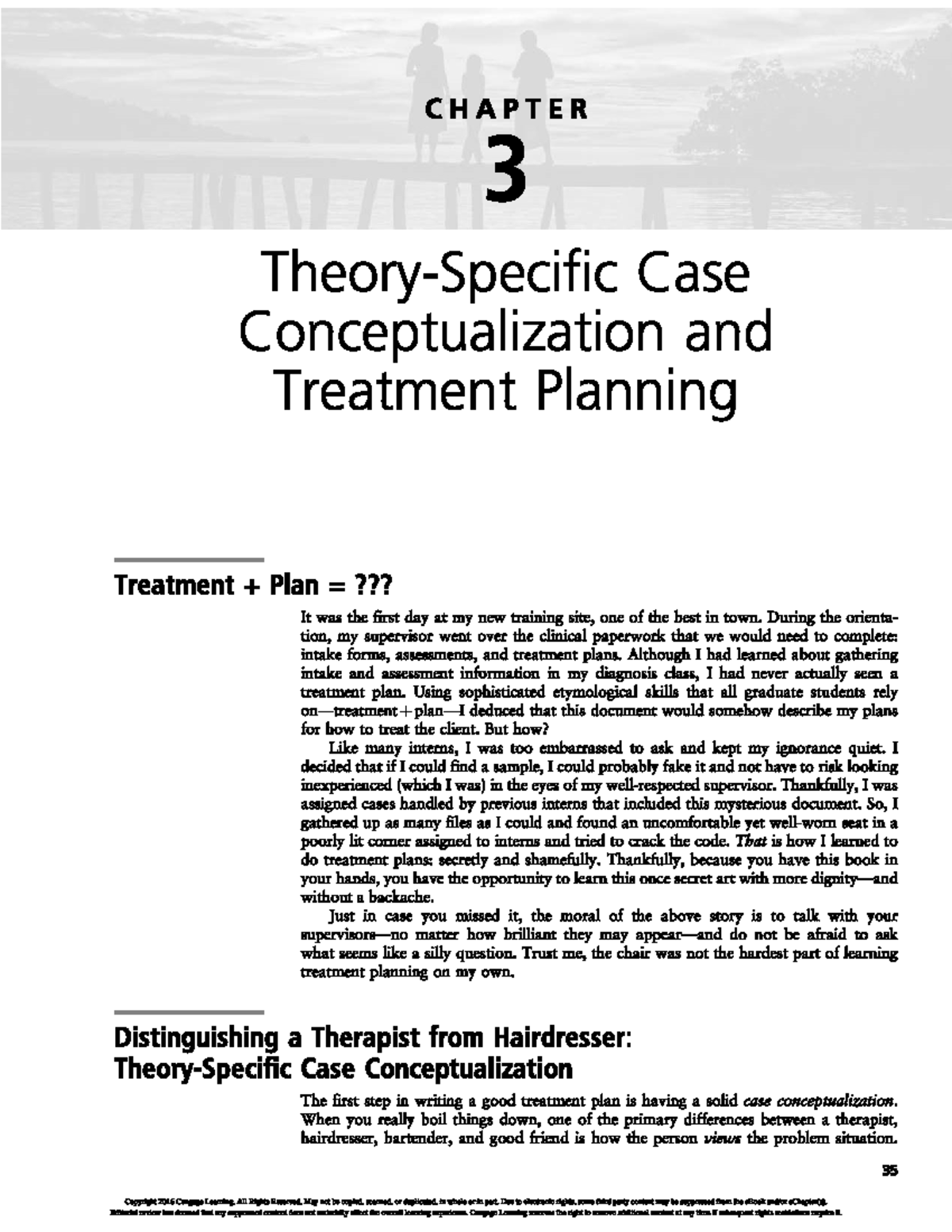 Theory & Treatment Planning in Family Therapy: Case Conceptualization ...