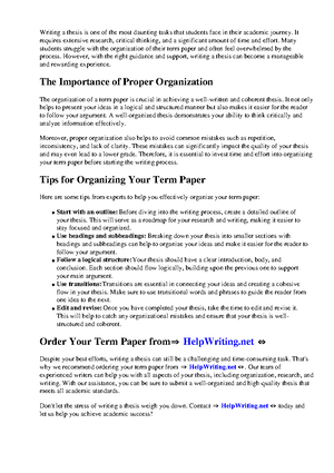 Filipino term paper parts - Writing a thesis, especially in the ...