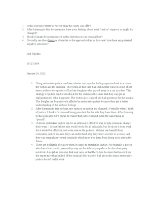 Law 1 - R v Mohan case study - Introduction: R. v. Mohan [1994] 2 S.C ...