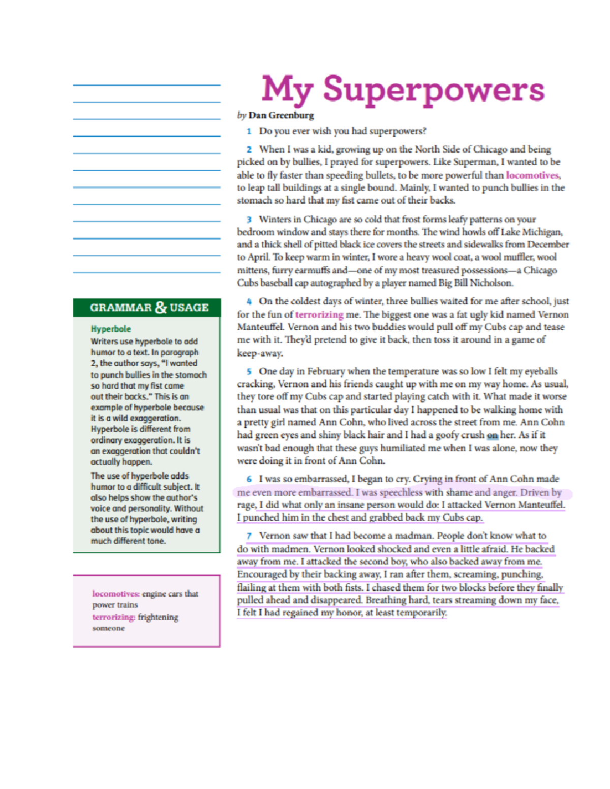 My Superpowers Essay Notes - ENG101 - Studocu