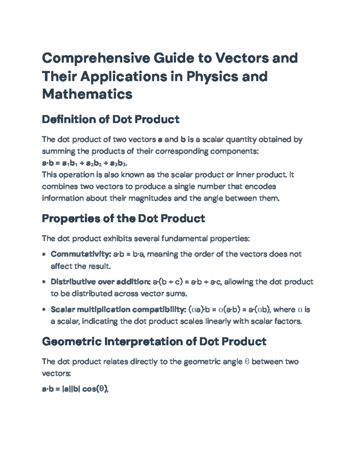 Vector Functions and Motion in 3D Space: A Calculus Study Guide - Studocu