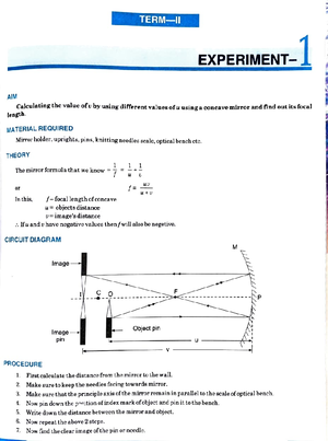 XII Physics Practical 2021 22 - [CLASS XII PHYSICS PRACTICALS] TERM- 1 ...