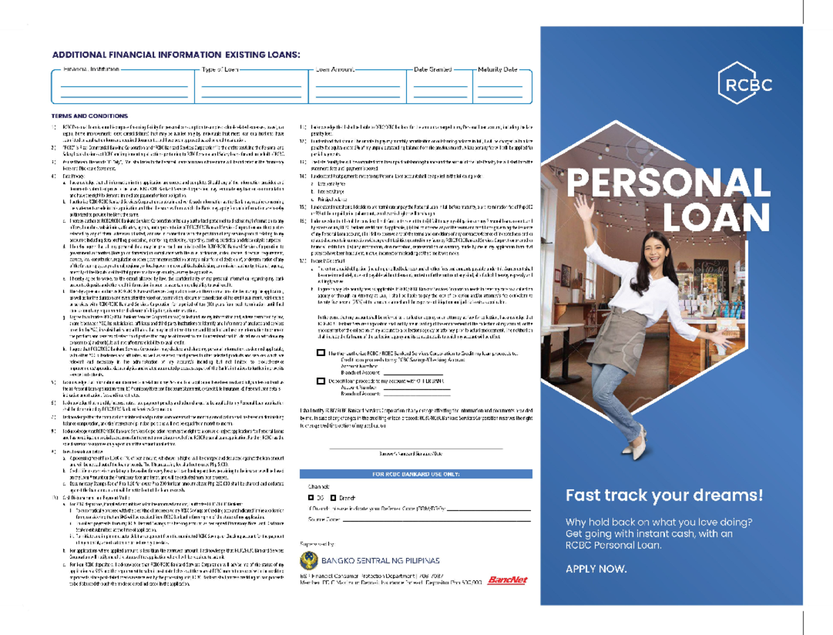 RCBC Application Form - 2023 Submission Guidelines - Studocu
