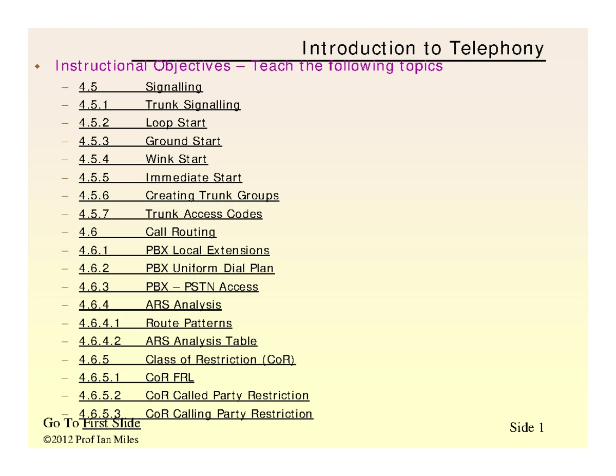 Traffic Engineering: Key Concepts and Telecommunications Overview - Studocu