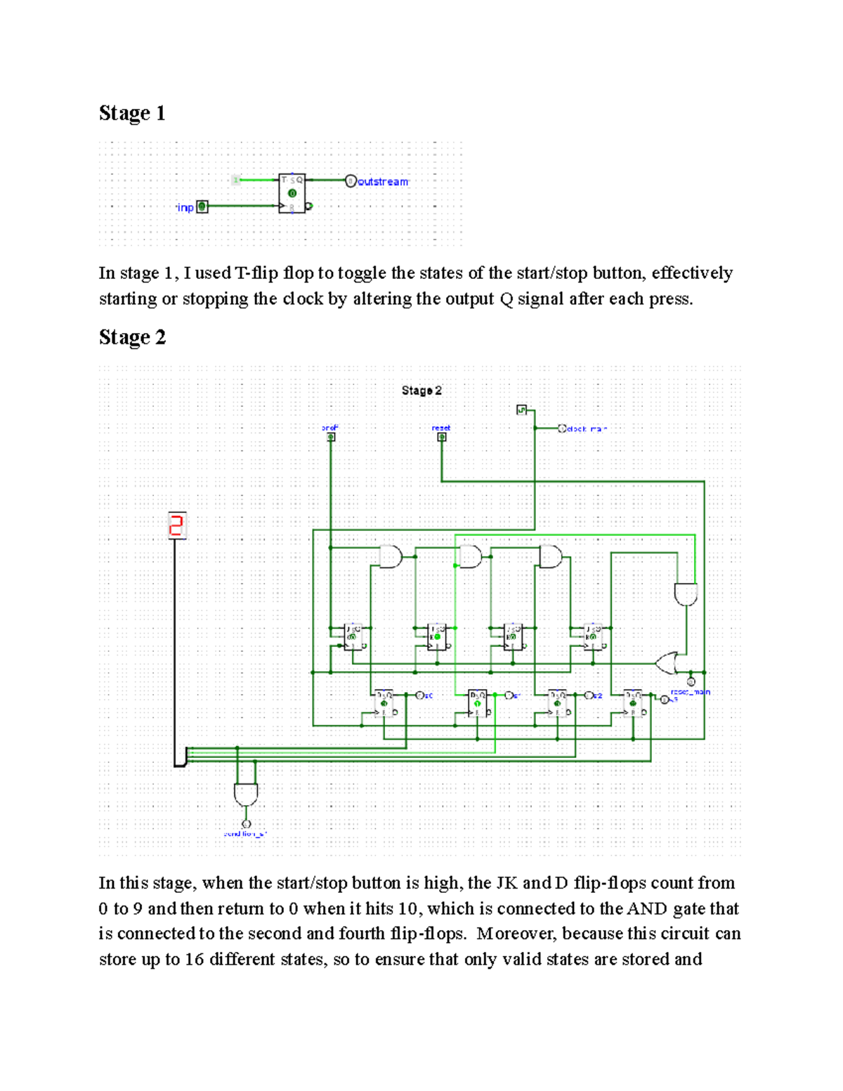 Digital Circuit Design: Assignment 1 Overview & Stages Explained - Studocu