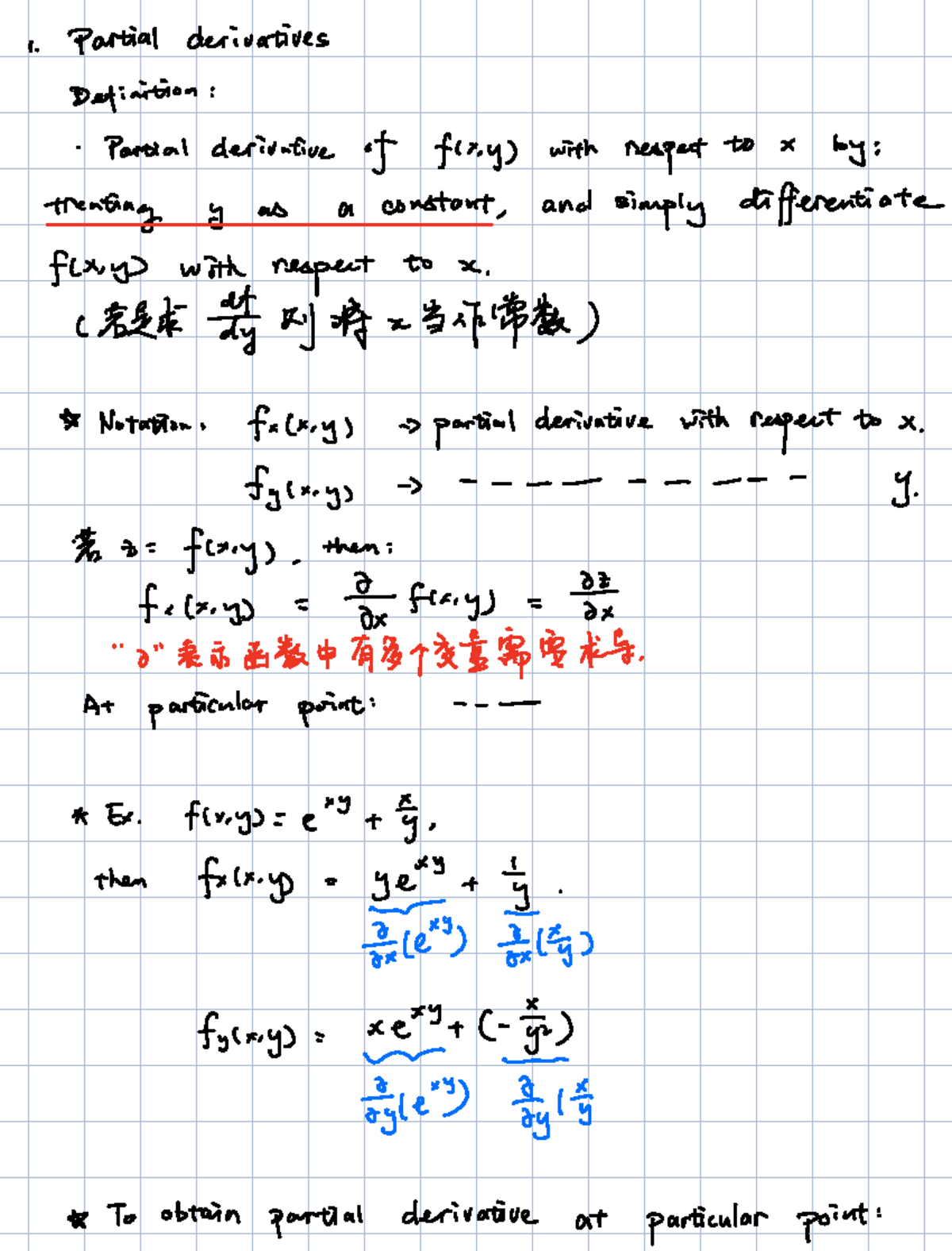 02 Partial Differentiation: Understanding Partial Derivatives - Studocu