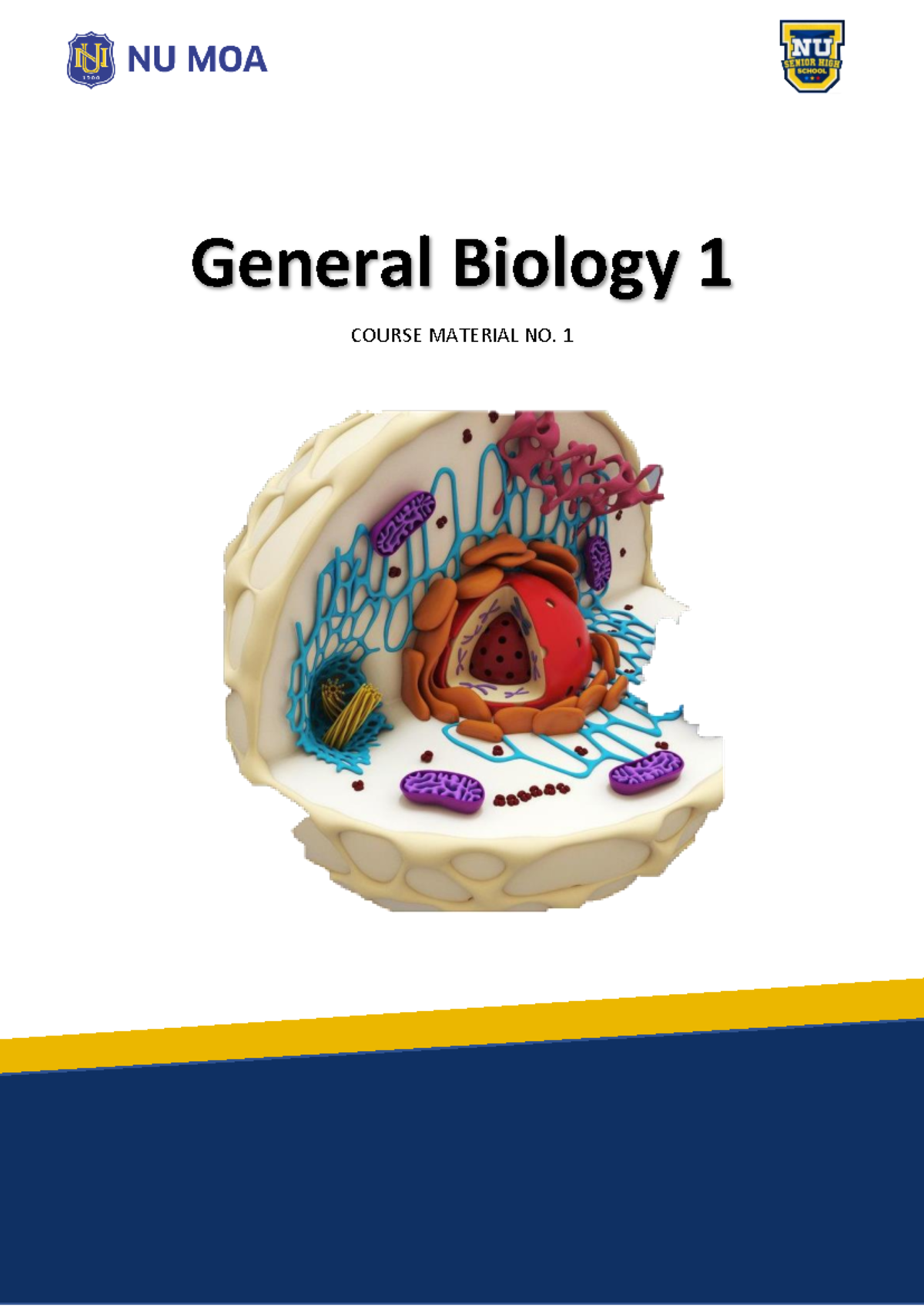 CM1 Gen Bio 1 - Understanding Cell Structure and Function - Studocu