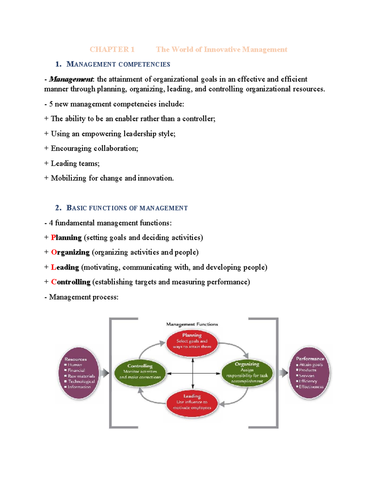 CHAPTER 1 & 2: The World of Innovative Management & Evolution of ...