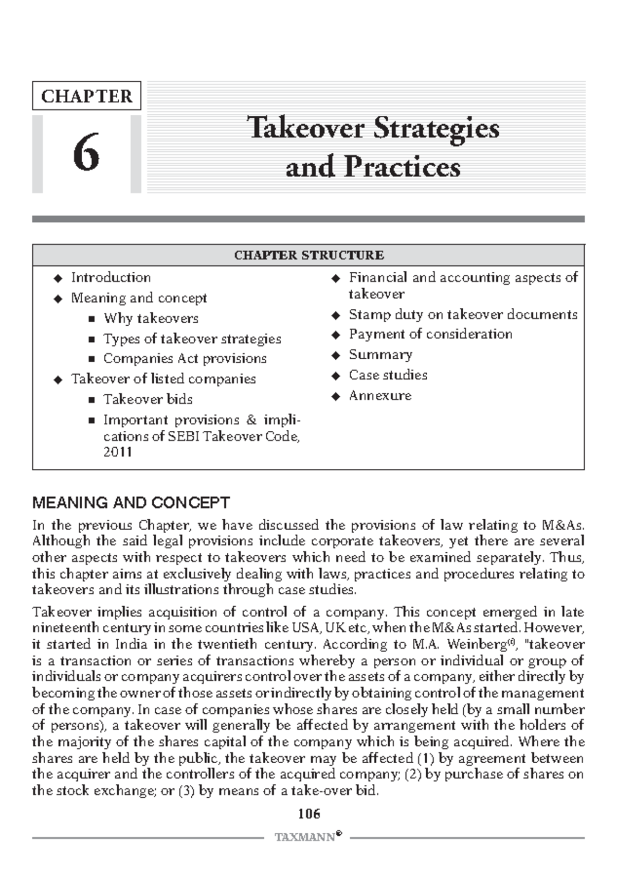 Takeover Strategies: Insights from the Companies Act & SEBI Code - Studocu