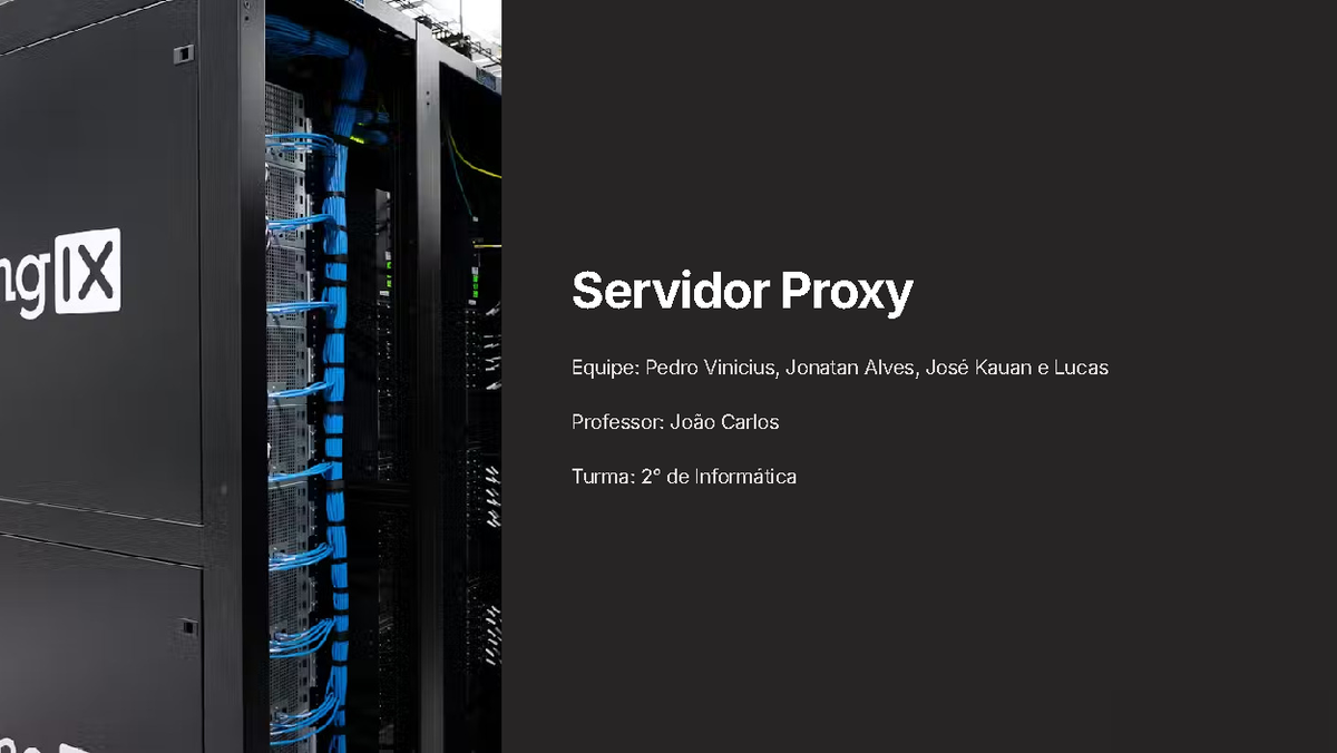 Servidor-Proxy - Resumo Informática Aplicada Ao Ensino Da Matemática ...