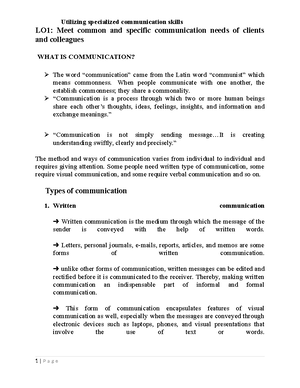 MDL-1 - note - Basic Clerical Works L-I Author/Copyright: Federal TVET ...