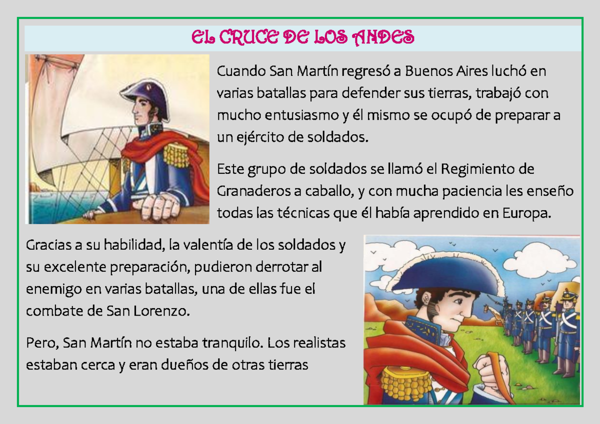 EL Cruce de los Andes: Línea de Tiempo y Preparativos Históricos - Document Preview