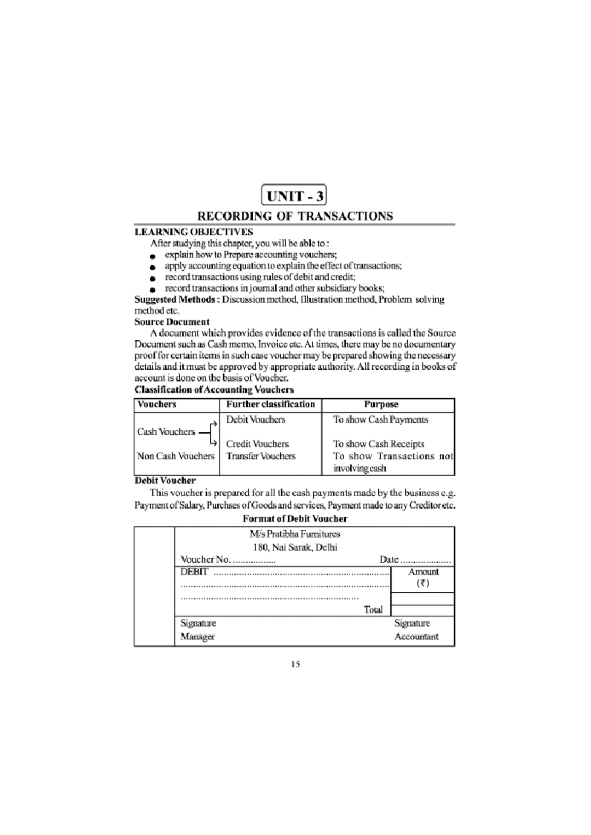 11 accountancy notes ch03 recording of transactions 01 - Studocu