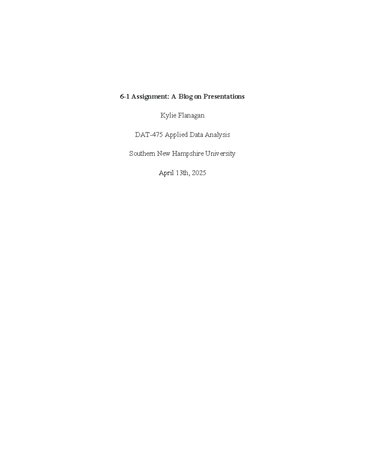 2-1 Journal: Situational Analysis Using PDCA Framework for Improvement ...