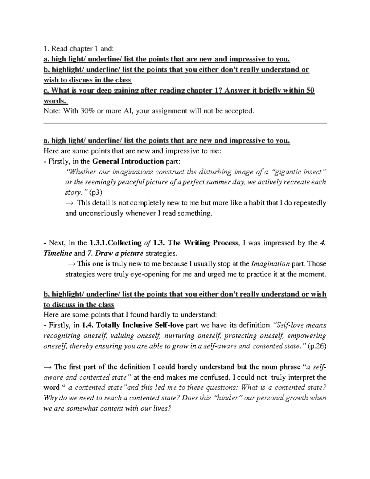 Chapter 1 Insights and Discussion Points - [W1- Vhcnnta] - Studocu