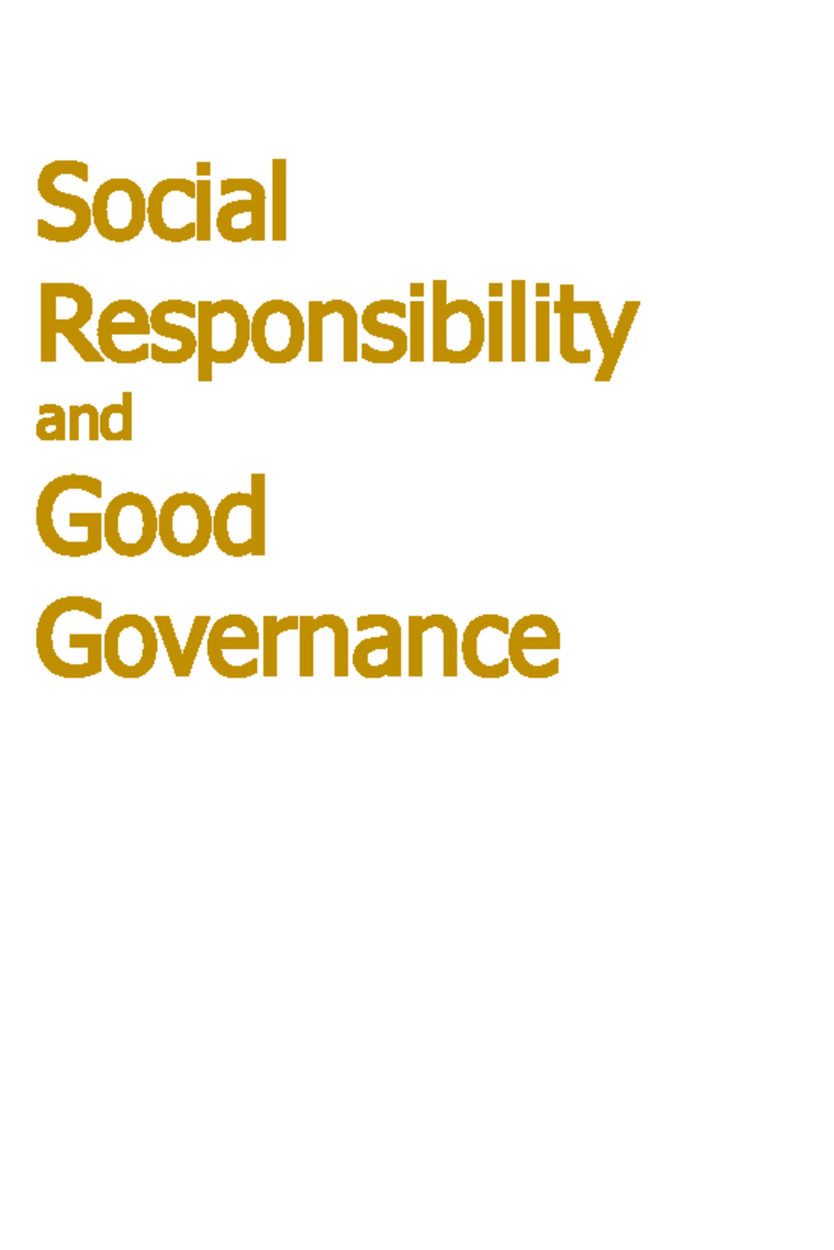 SRGG 101: Lesson 1 - Understanding Corporate Social Responsibility ...