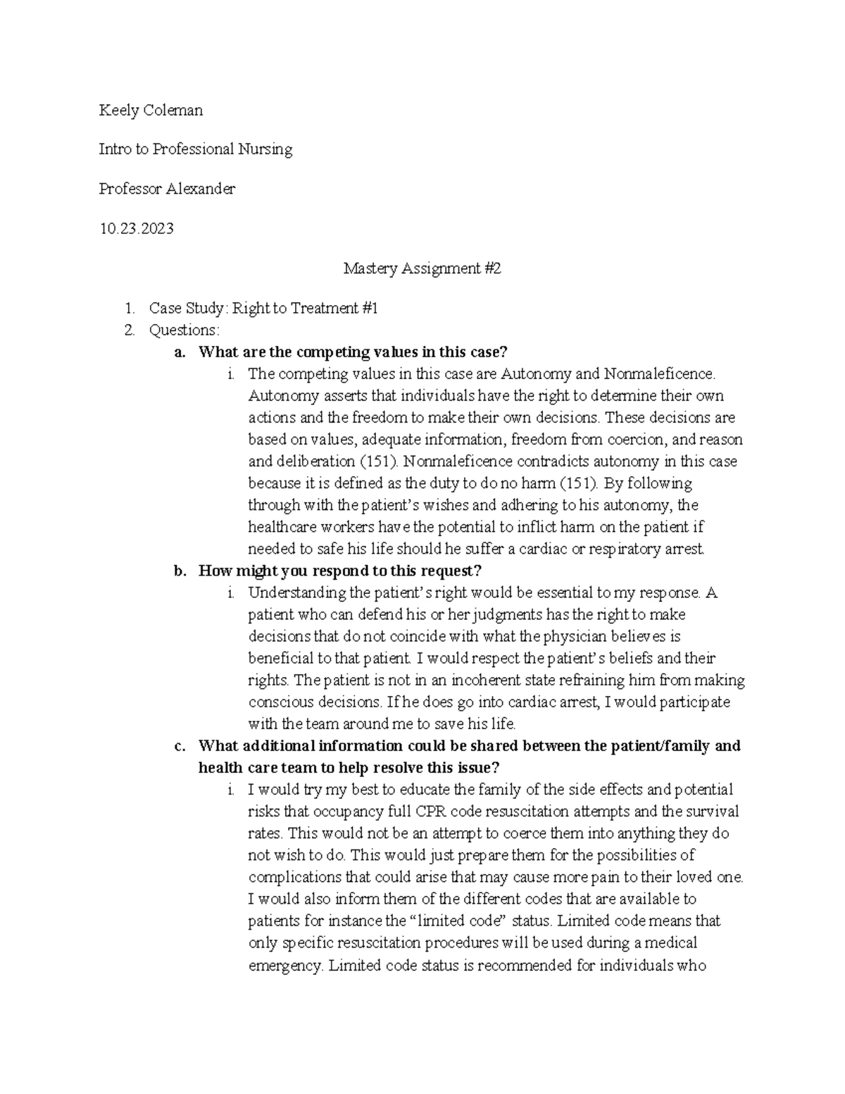 Peds Nursing Simulation: RSV Care Assignment Guide - Studocu