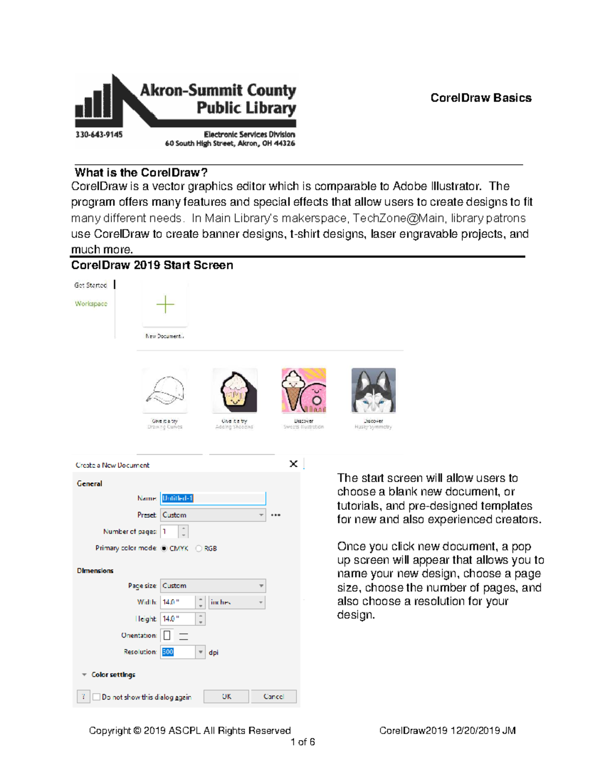 CorelDraw Basics 2019: Essential Notes for Beginners - Studocu