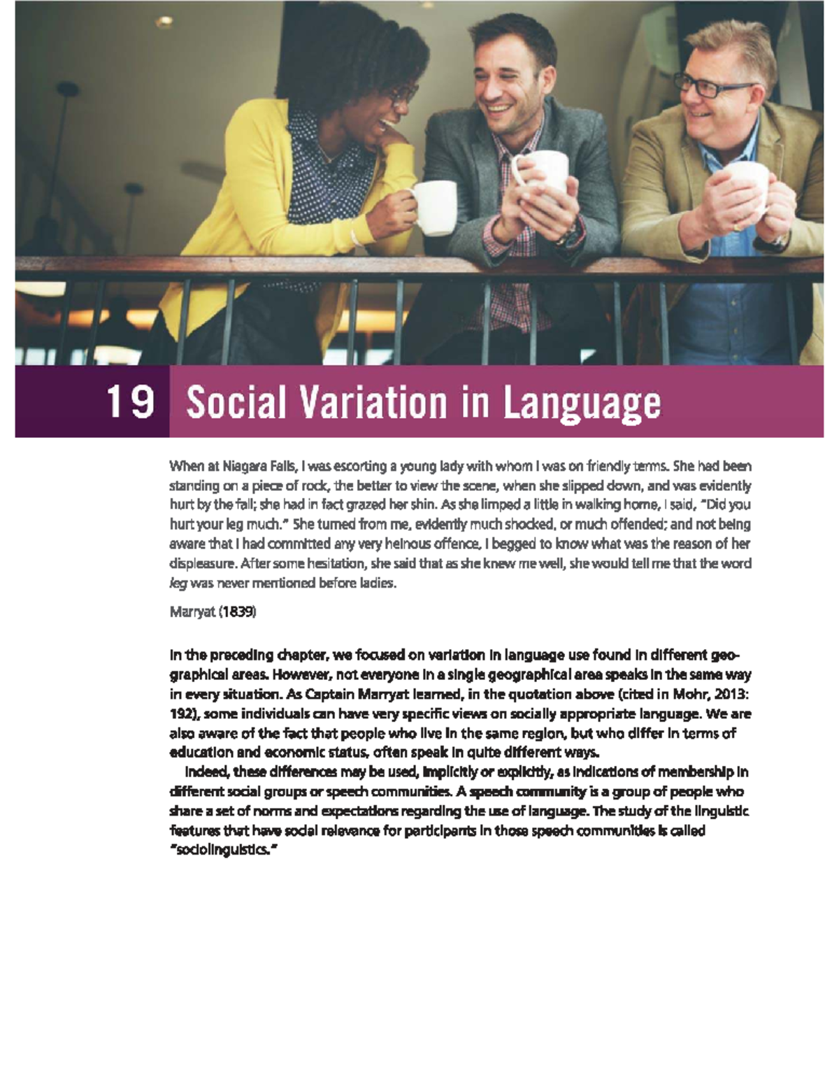 Sociolinguistic Speech Styles: Social Variation in Language (W N 19 ...