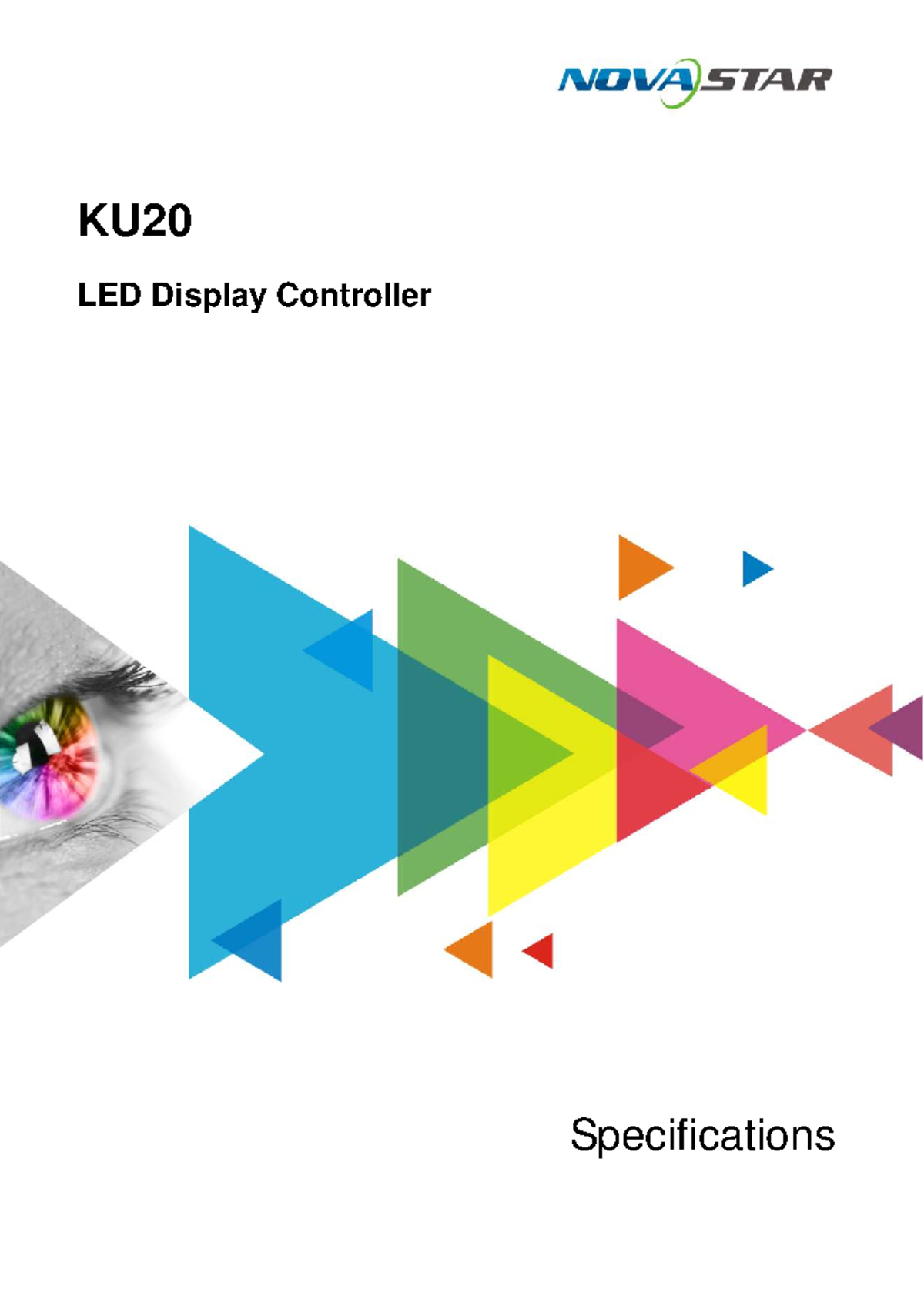 KU20 LED Display Controller Specifications and Change History V1.4.1 ...