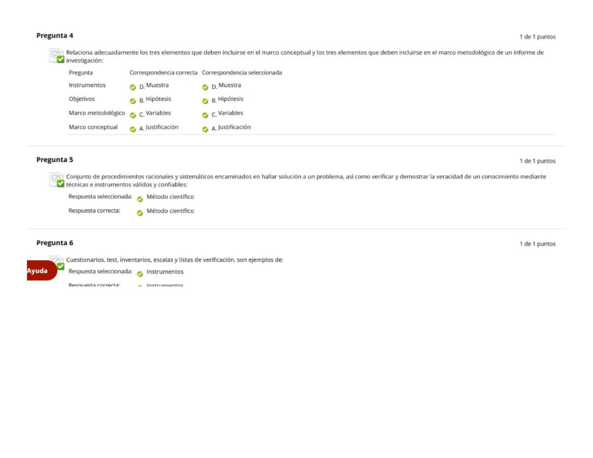 Automatizada 13 metodologia de la investigación Pregunta 4 1 de 1