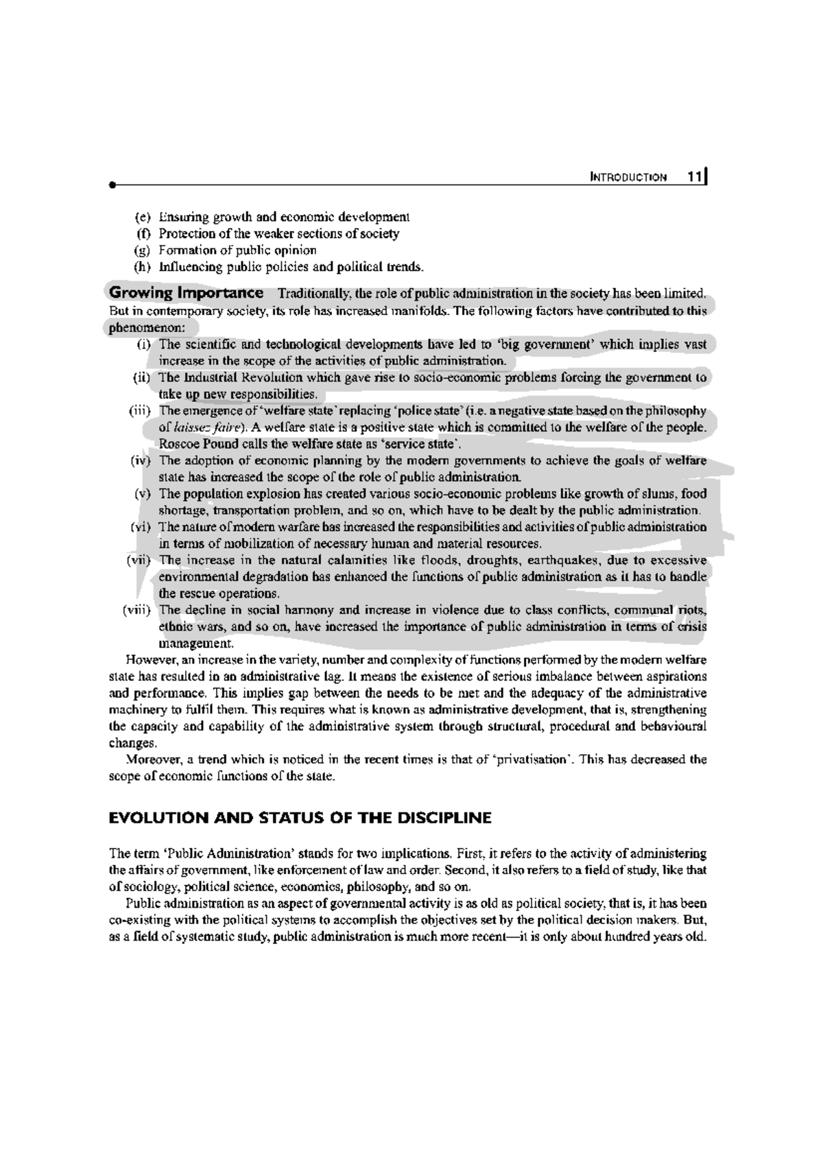 Evolution of Public Administration: Key Concepts and Developments (PA ...