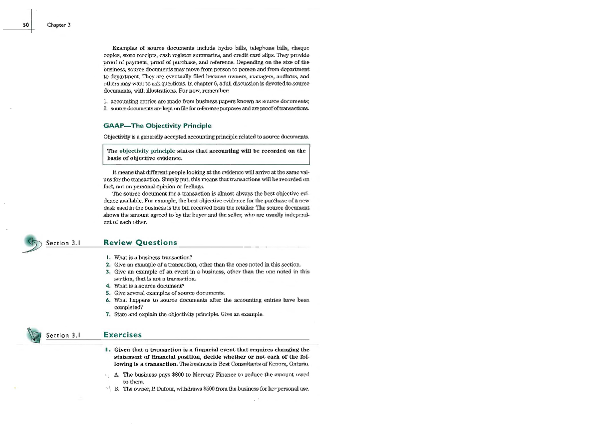 Chapter 3: Understanding Source Documents and the Objectivity Principle ...