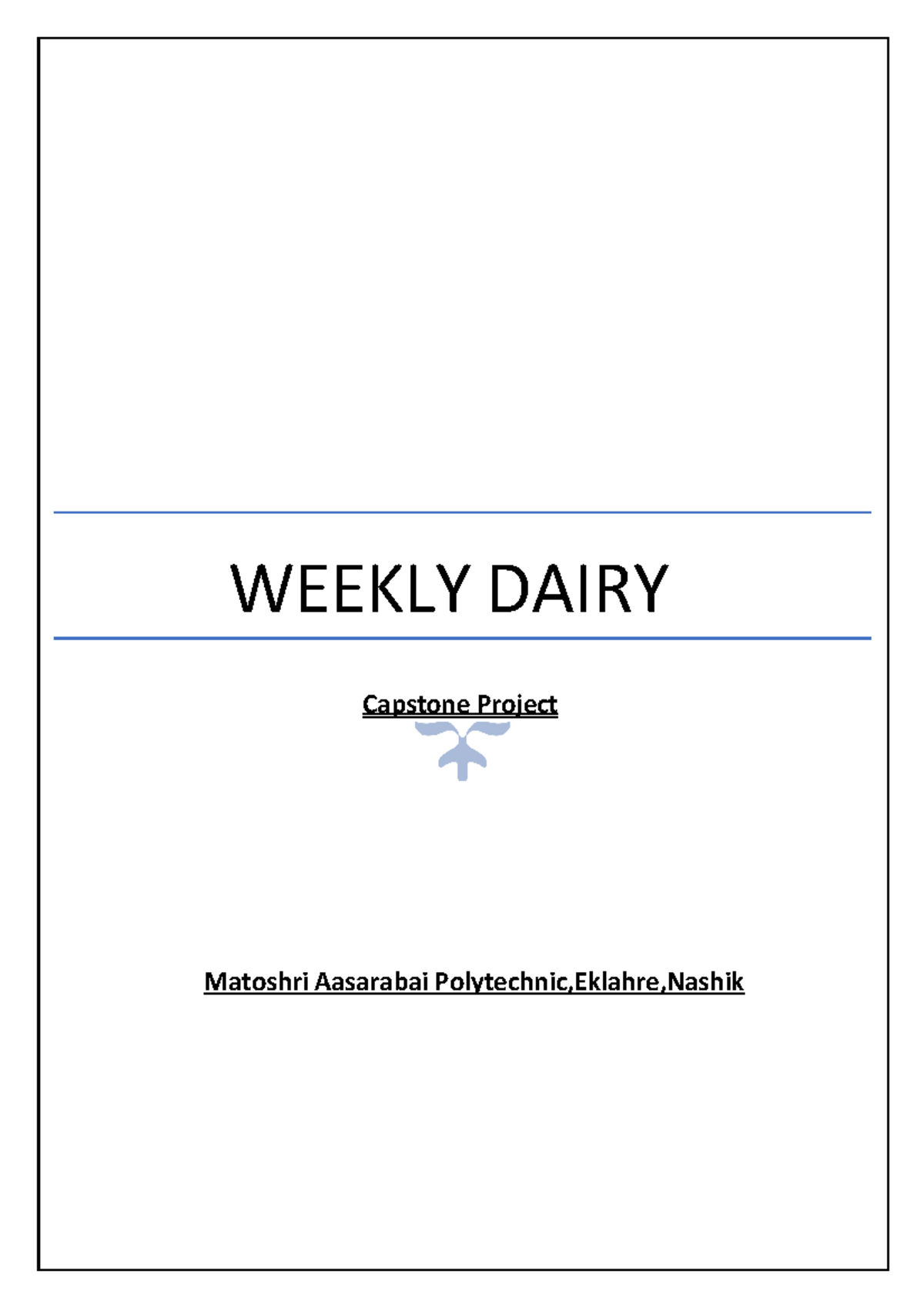 Weekly diary for capstone project (CPP) - YouTube video optimizer using ...