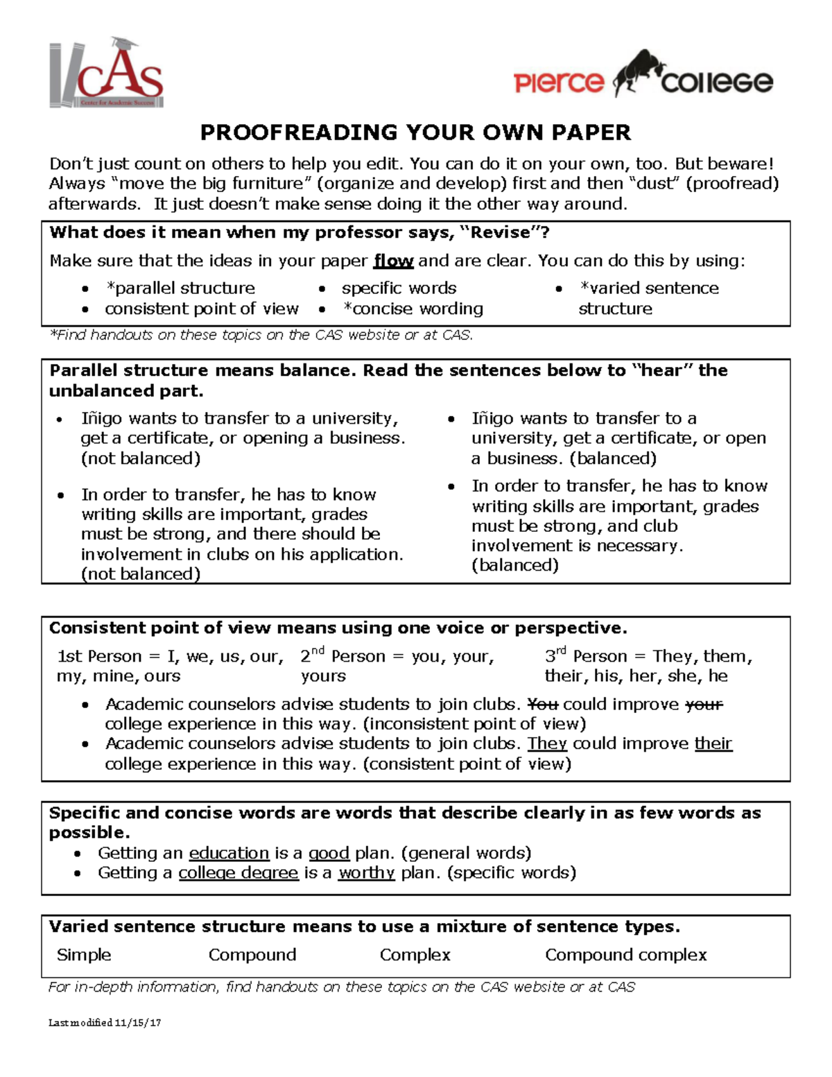 Proofreading Strategies for Your Own Paper: A Practical Guide - Studocu