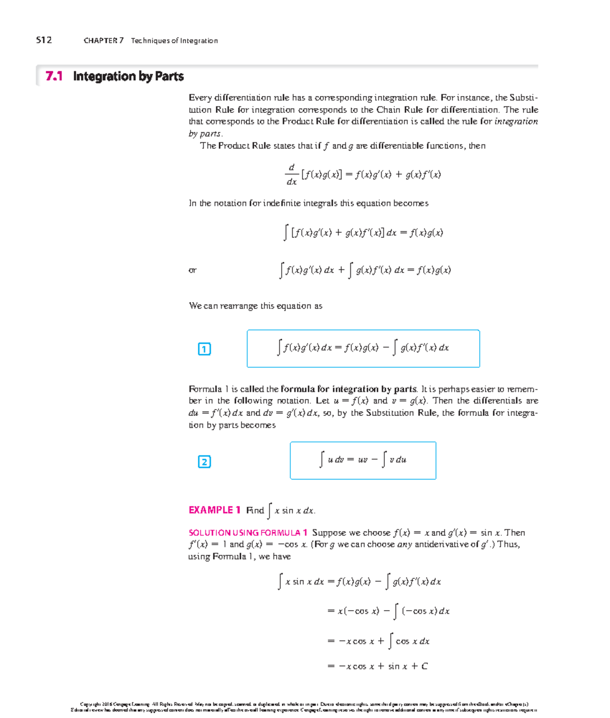 UN Eath ch7-1 - math work - 512 CHAPTER 7 Techniques of Integration ...