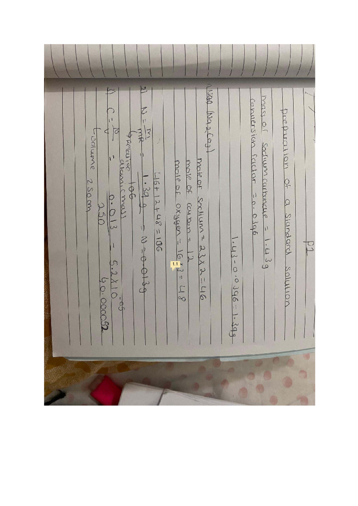 Calibration Procedures for Burette, Pipette, and pH Meter (Lab 430326 ...