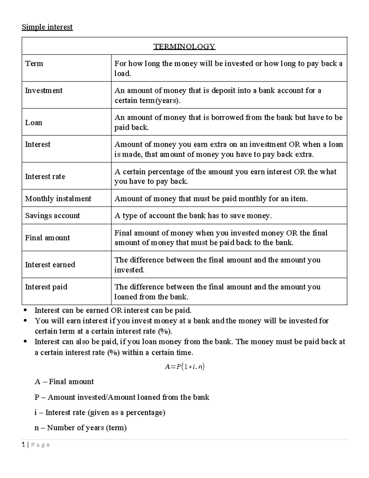 06 Hire Purchase: Understanding Terms and Calculations for Financing ...