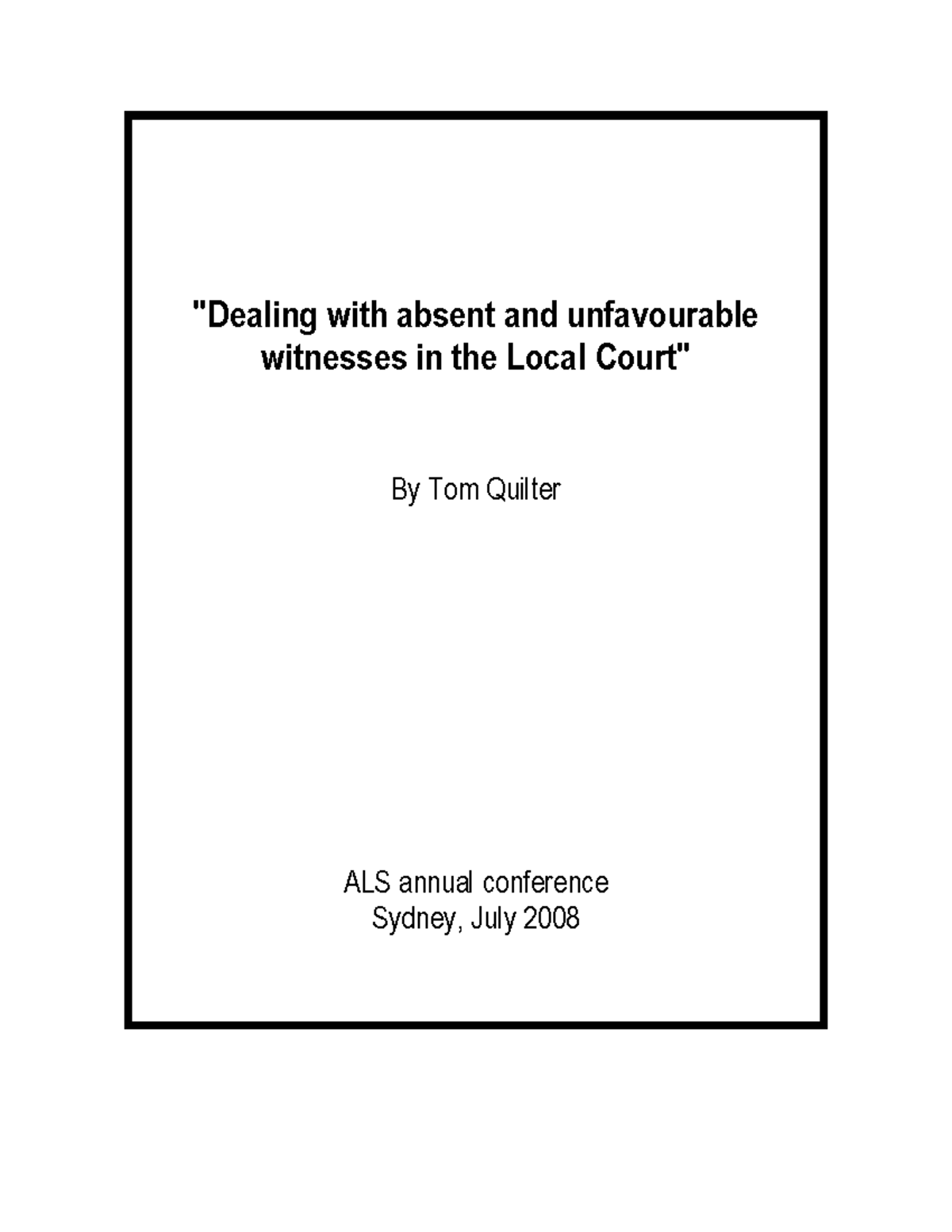 Prior Inconsistent Statement Evidence for cross examination - 