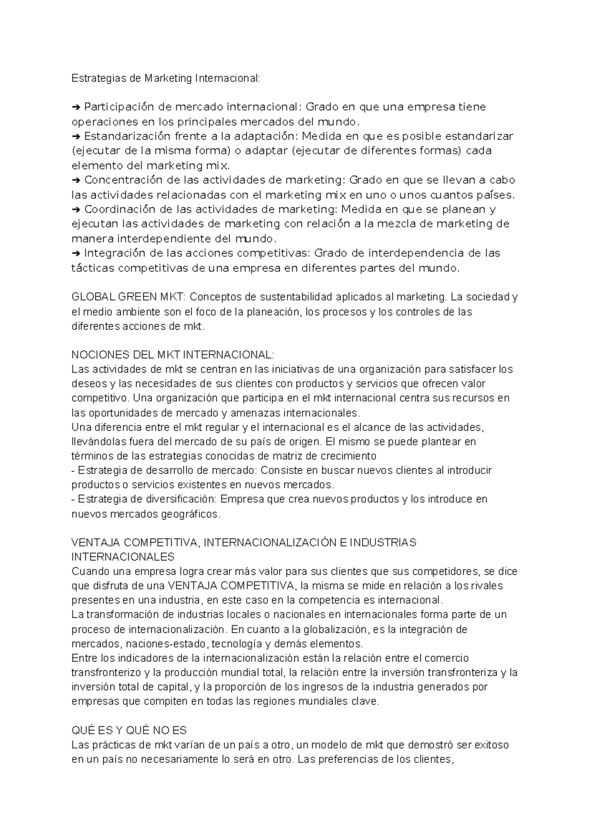 Estrategias de Marketing Internacional: Temas para el 1º Parcial MKT ...