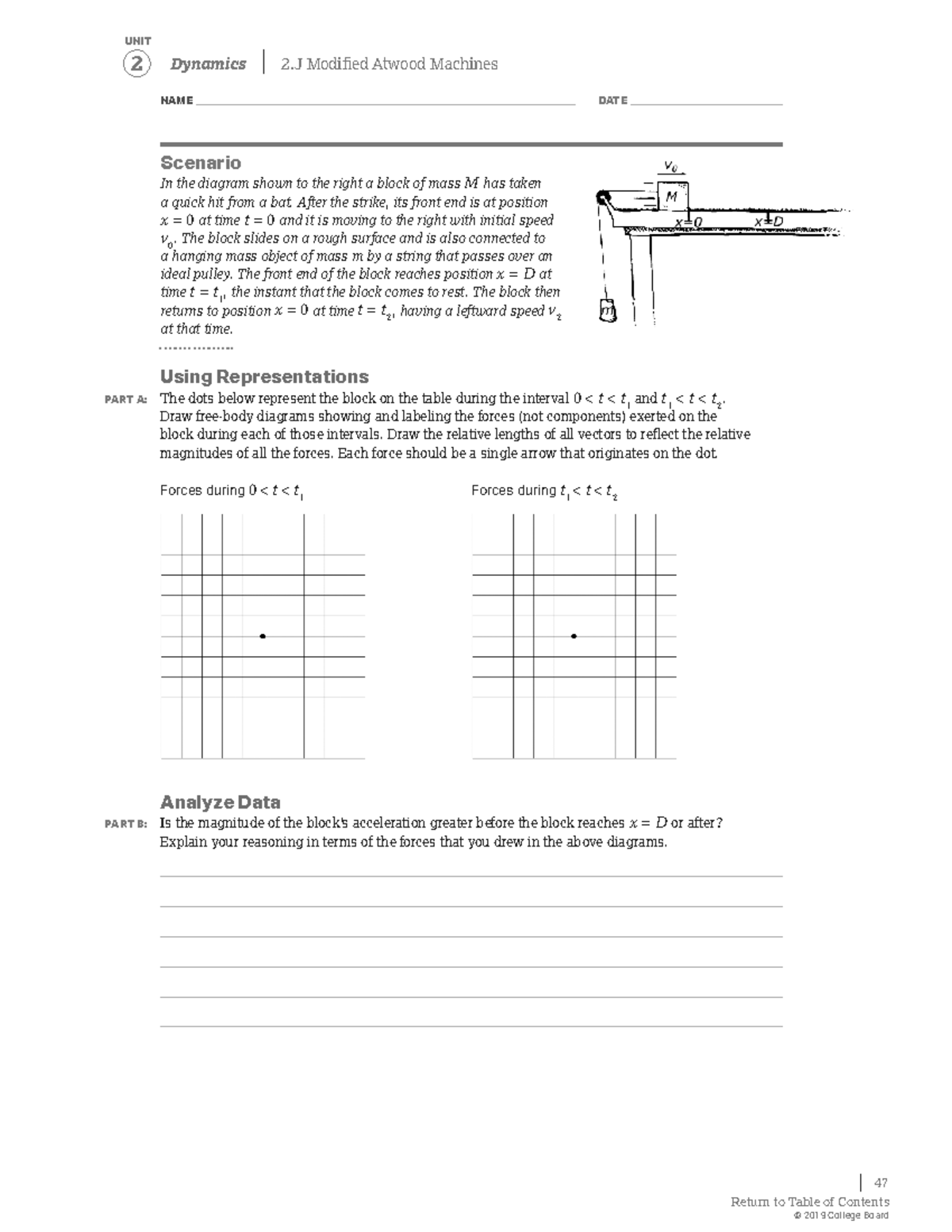 2J Midterm Exam Notes on Modified Atwood Machines - Studocu