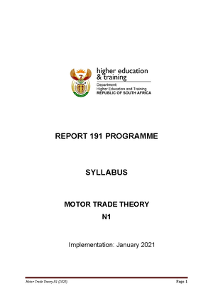 Eng Science N1 Syllabus 1994 - SILLABUS: 1 JANUARIE 1994 TEENIESE ...