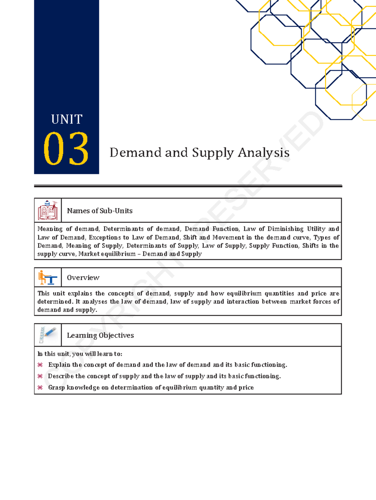 Demand and Supply Analysis: Introduction to Economics Basics - Studocu