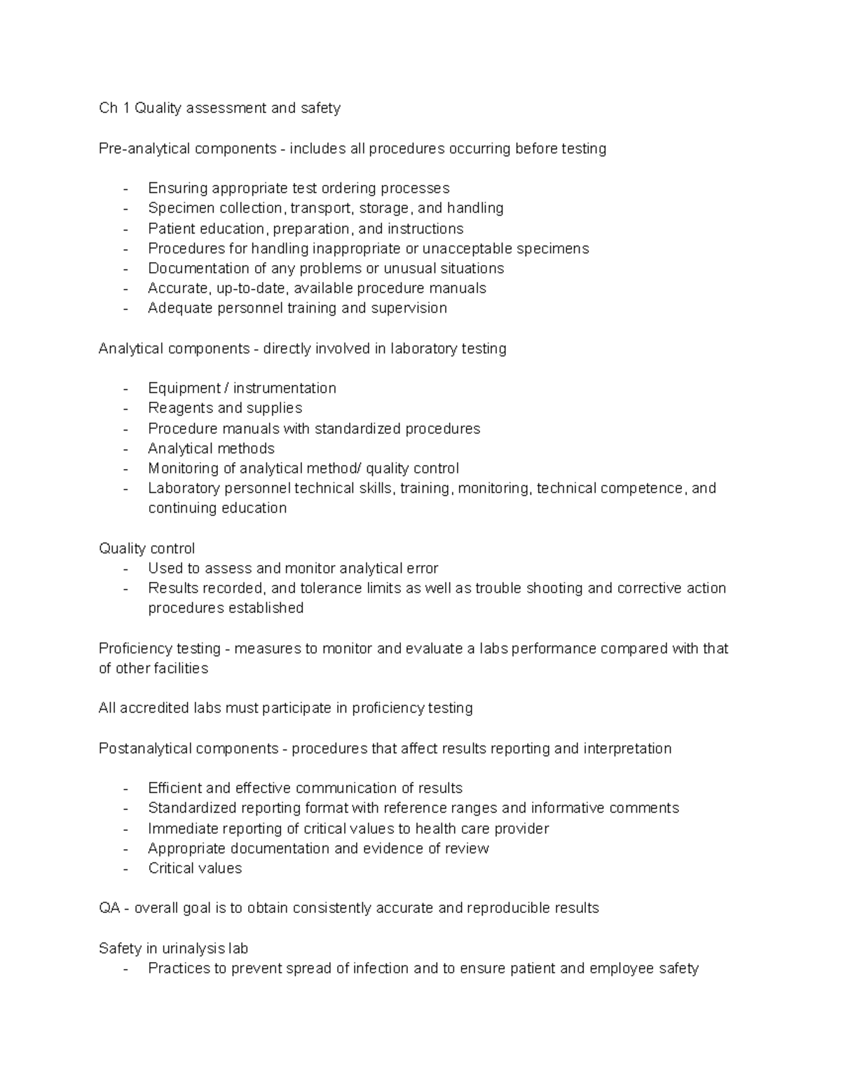 Renal System Function & Urine Formation: Ch 1 Notes & Review - Studocu