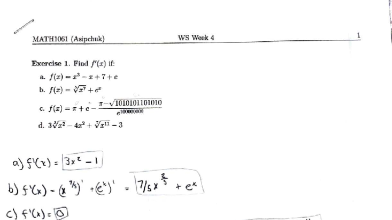 WS Week 4 MATH1061 (Asipchuk) - Worksheet Answers - Studocu