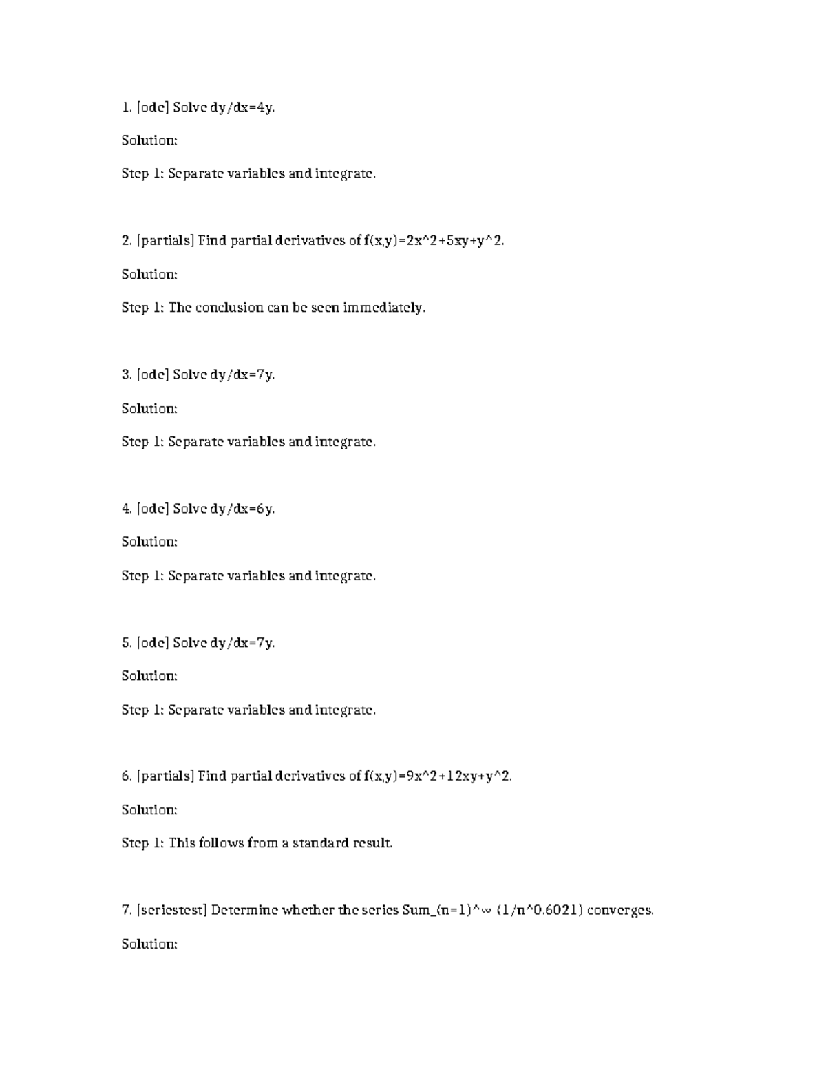 Math 1094/1024: Step-by-Step Solutions & Derivatives Guide - Studocu