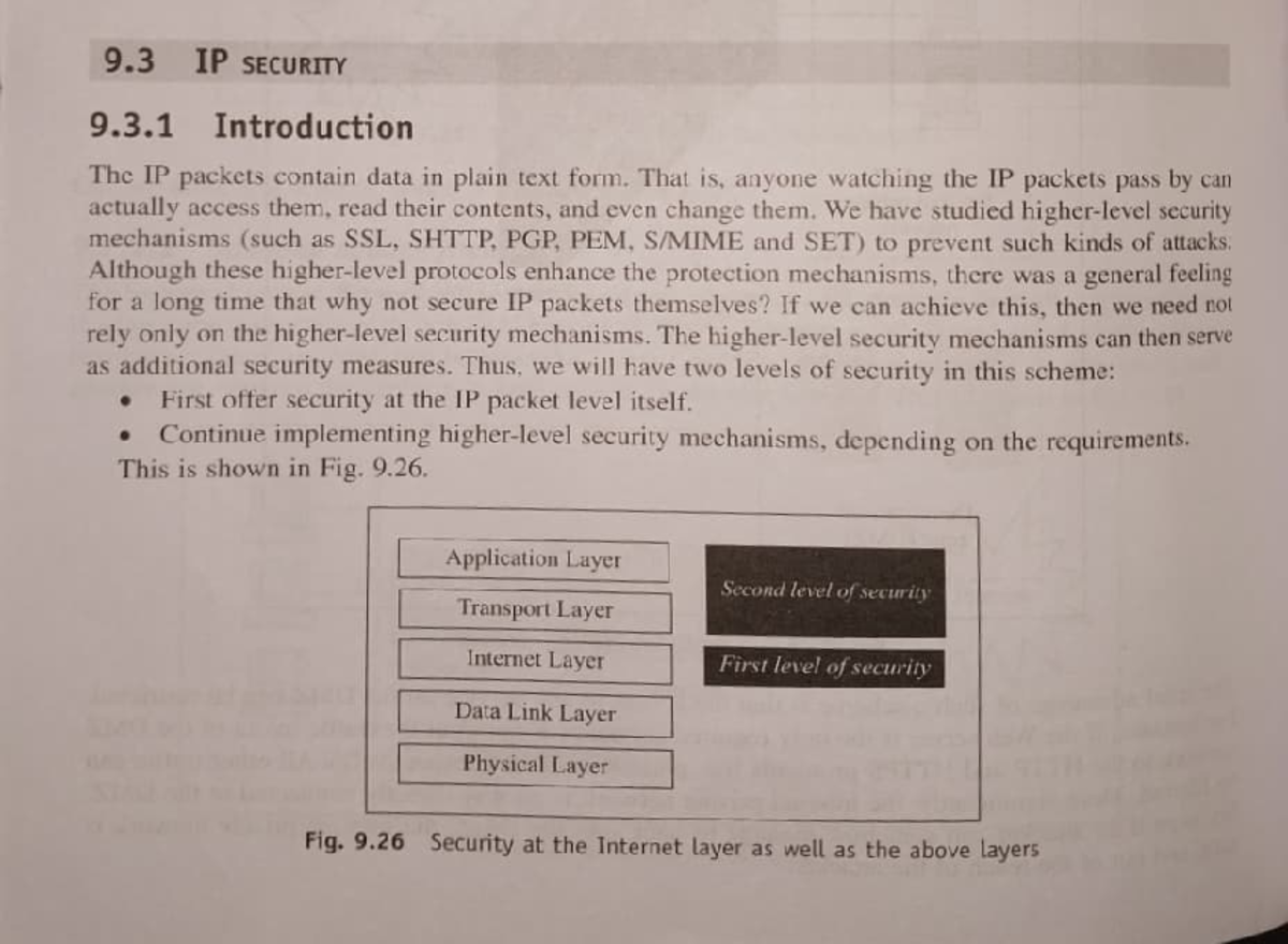 IP Security and Network Information Security Overview - Studocu