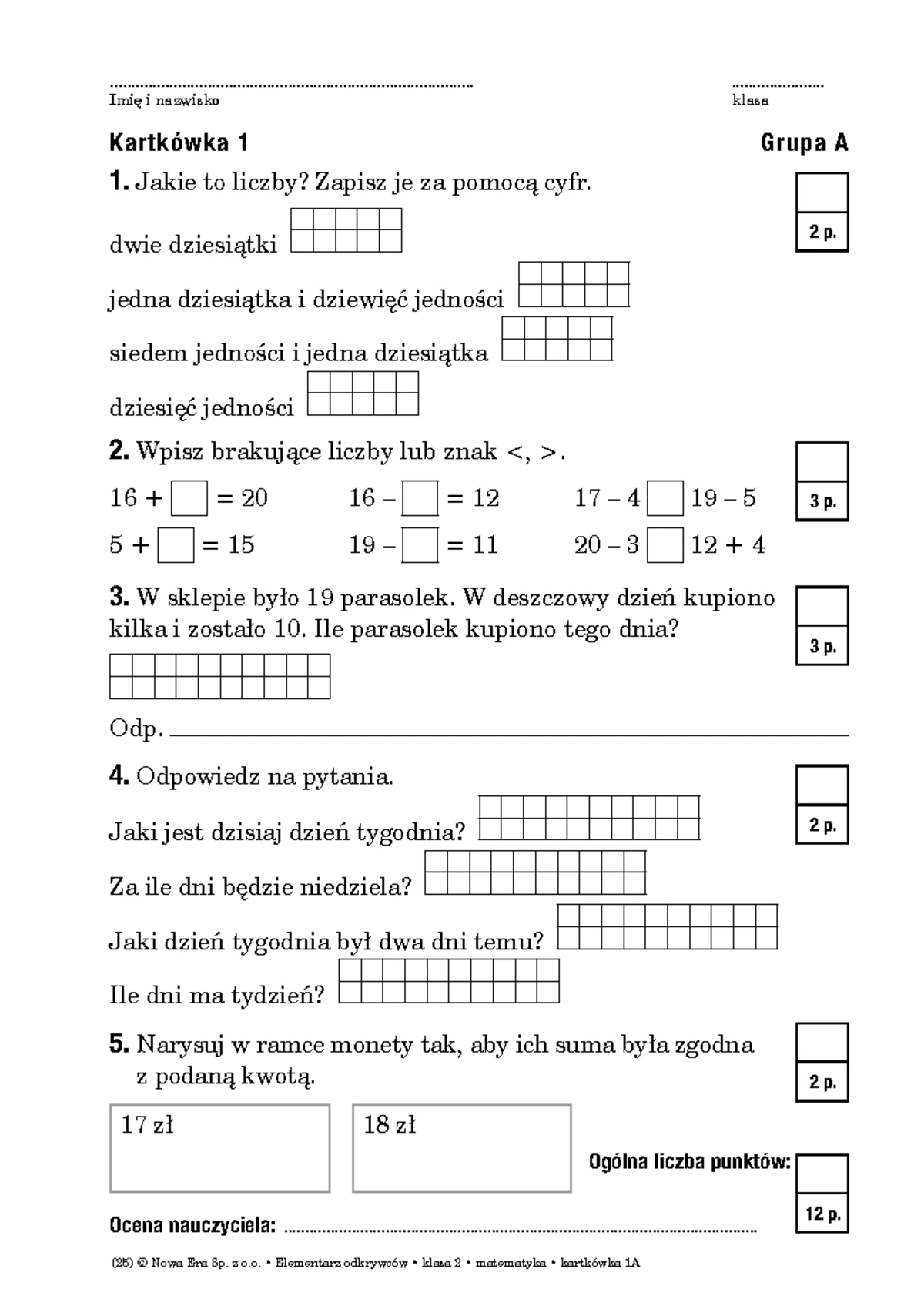 Sprawdzian 2 semestralny matematyka - - Studocu